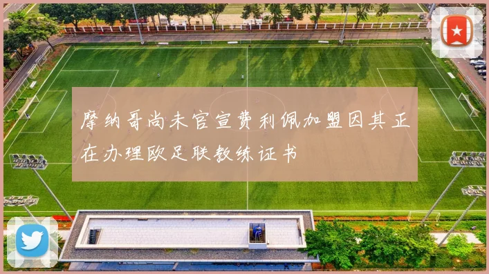 摩纳哥尚未官宣费利佩加盟因其正在办理欧足联教练证书